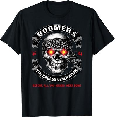 BOOMER Generace Drsňačka Než Se Narodili Všichni Ti Slaboši Tričko, Unisex Tričko Unisex Tričko