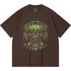 230 Gsm 100% Cotton Heavy Metal T-Shirt  Rock Band Popular Music Print Unisex Heavy Cotton T Shirt