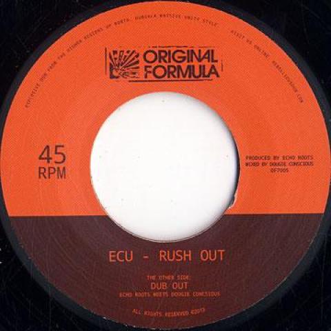 

7inch Record ECU - Rush Out OF7005 Original Formul 2013 Germany Reggae, Ska & Dub