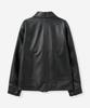 SATUR Vintage Real Leather Jacket Black