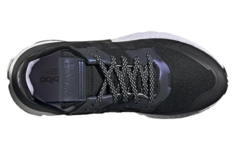 Women's Sneakers Adidas Nite Jogger Core Black Purple Tint (Women's) Core Black / Purple Tint / Cloud White
