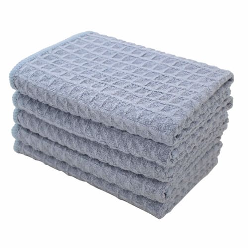 Quick-Absorbent Microfiber Kitchen Dish Cloths, Quick-Drying, for Wiping Dishes, Mopping Tables, and Hand Towels for Wiping Glass, Windows, Mirrors, a