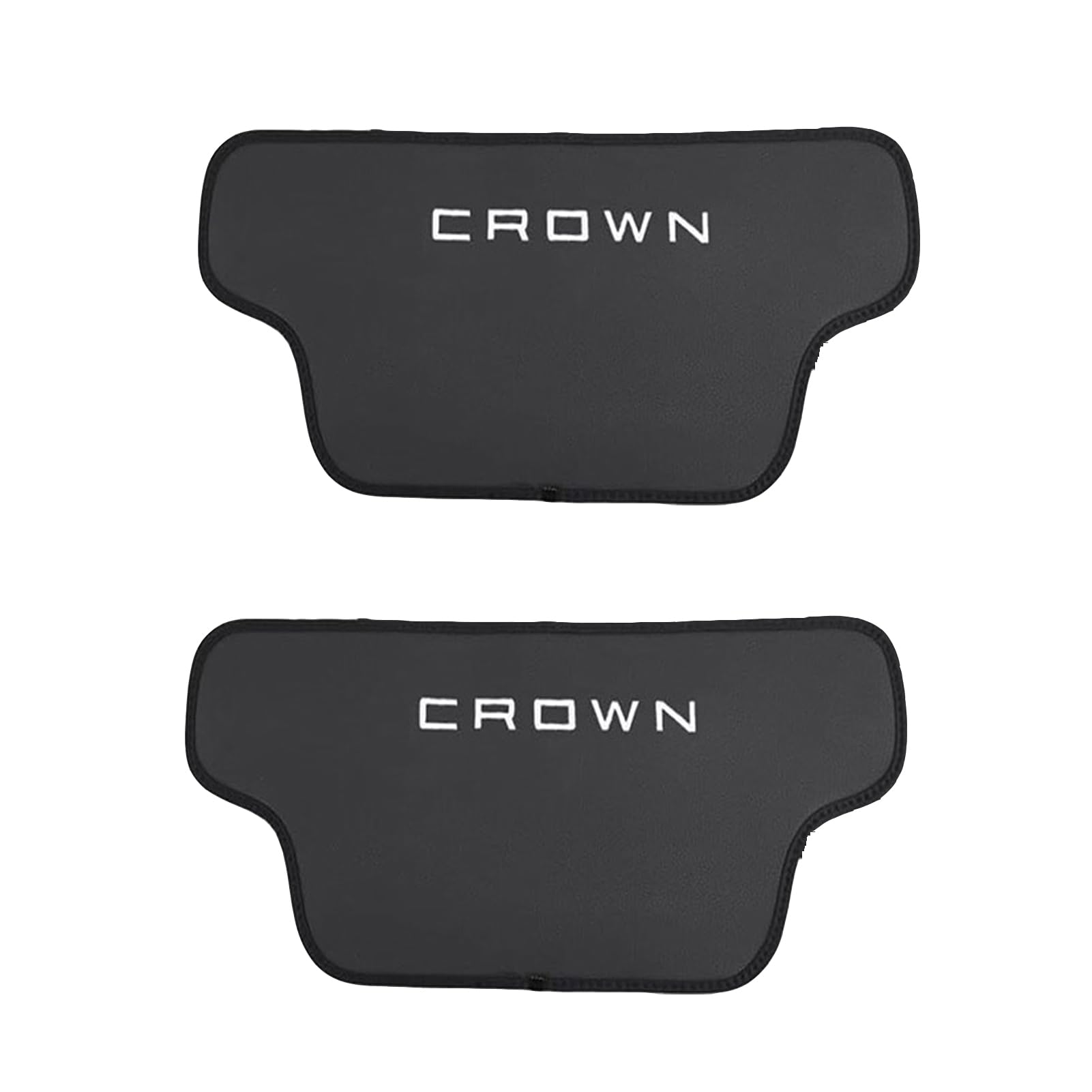 

Защитные накладки на спинки сидений Beyond Self для Toyota Crown (Серии 210 / 220 и Кроссовер Серии 35), 2 штуки, ПУ кожа, Вышитый логотип