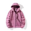 Youth Unisex Fleece Hooded Cardigan Pullover for Sport & Casual Wear - Spring/Autumn
