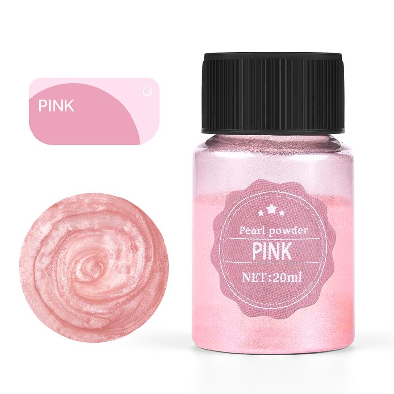 24 Color 10g Epoxy Resin Dye Mica Powder Powdered Pigments Set Resin Mica Pearlescent Resin Pearl Box-Packed Micas Colorants