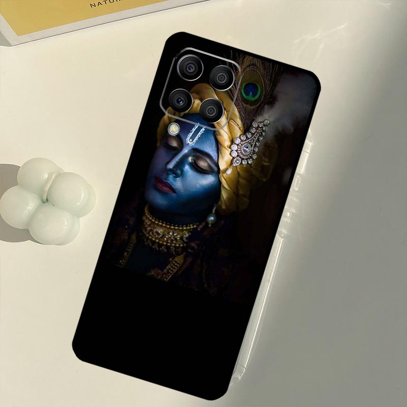 Indian God Lord Krishna For Samsung Galaxy M15 M35 M21 M16 M06 M33 M13 M53 M11 M31 M55 M14 M34 M54 M12 M32 M52 Case