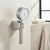 Handheld Shower Head Single-Key Stop Handheld Shower Head Set Adjustable Angle Easy Installation