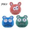 Gnaw-resistant Catnip Toy Plush Ball Cat Toy, Chew Cute Embroidered Face, Stimulating Stuffed Kitten Teething for Indoor Cats Biting Patting