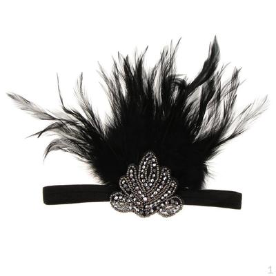 1920s 20s Headpiece Headband Wedding Costume Prom