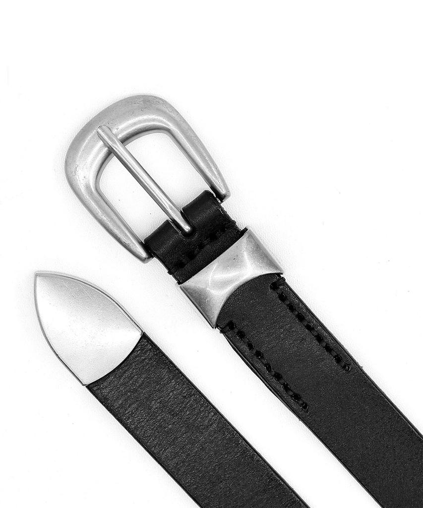 Dideobeulyueseui Western Metal Tip Leather Belt