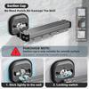 Wall-mounted Invisible Clothes Drying Tool Household Foldable Clothes Hanger Rack Retractable Clothes Drying Rack