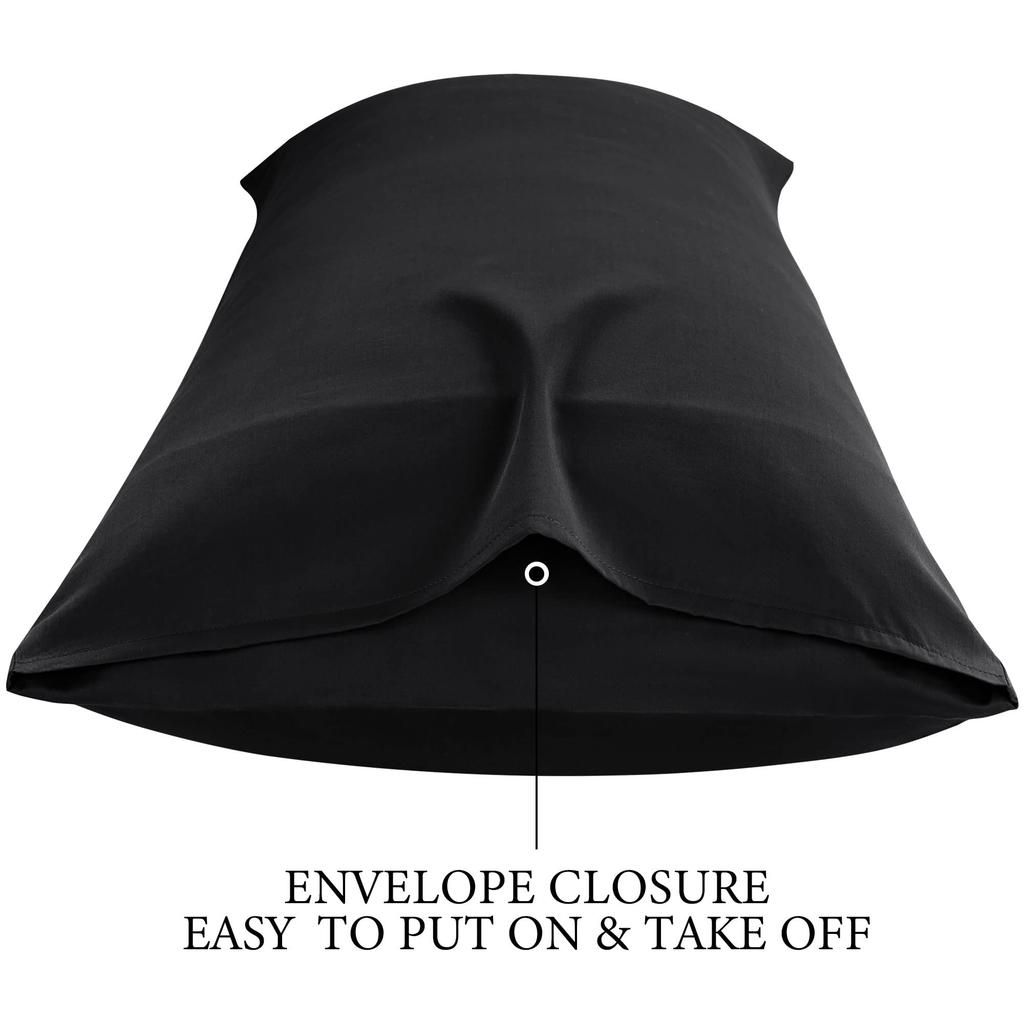 PiccoCasa Body Pillow Pillow Long Pillow Hotel Soft 1 50x120cm Cover, 100% Cotton, Envelope-style Cover, Life-size, Plain, Cover, Cotton, Quality,