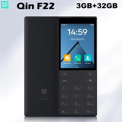 Qin F22 Сенсорний екран Android 11 Без камери Wi-Fi 2,8 дюйма 3 ГБ 32 ГБ MTK6739 Bluetooth 1700 мАг Акумулятор 480*640 Duoqin Смартфон