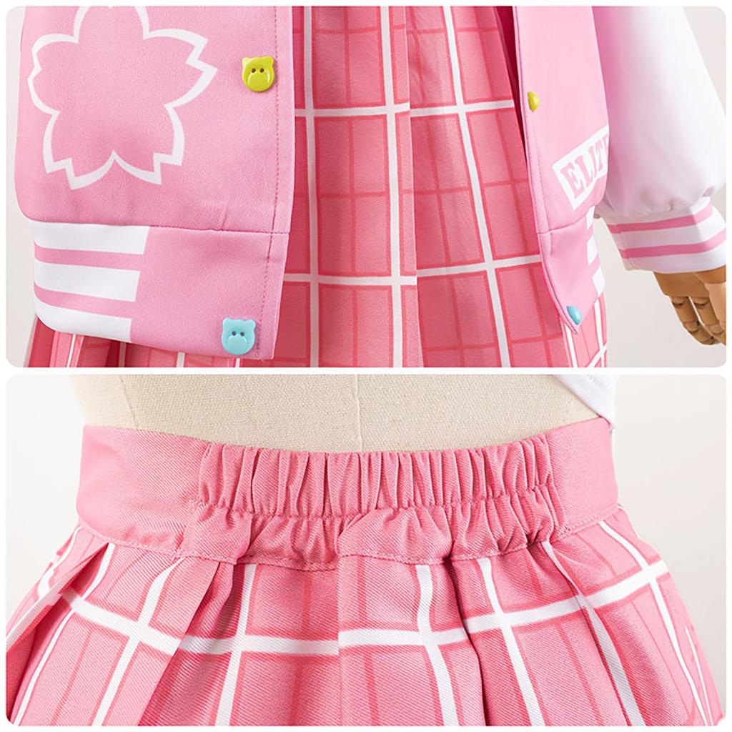 Hololive Sakura Miko Cosplay VTuber Halloween Marine Sailor Suit [hora leitosa]