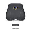 Geely Car Headrest and Lumbar Support Pillow - Genuine Leather Neck Protection for Xingyue L, Xingrui, Icon, Boyue I, and Binyue models.