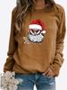 Autumn New Sweater Winter Women's Printed Tops T-shirt Ladies Round Neck Long Sleeve Casual Sweatshirt Plus Size Blouse