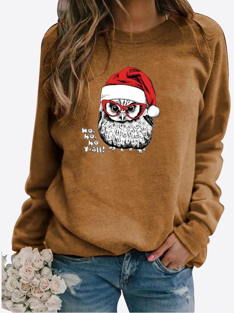Autumn New Sweater Winter Women's Printed Tops T-shirt Ladies Round Neck Long Sleeve Casual Sweatshirt Plus Size Blouse