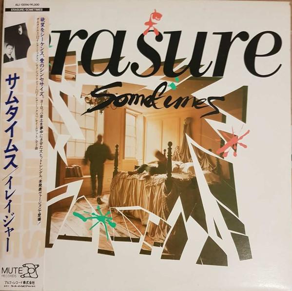 

12inch Record ERASURE Sometimes ALI13014PROMO MUTE 1987 Japan Rock Used
