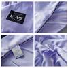 Luxury Emulation Silky Quilted Quilt Queen High End Spring Summer Satin Quilts Mechanical Wash Soft Comfortable Thin Comforter