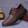 Genuine Leather Men Shoes Business Casual Leather Shoes Moccasins Men Flats Shoes
