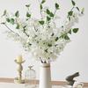 6pcs Artificial Flowers 31in Silk Bougainvillea Branches Faux Artificial Bougainvillea Floral Stems Long Plant Branches For Tall Vase Flower