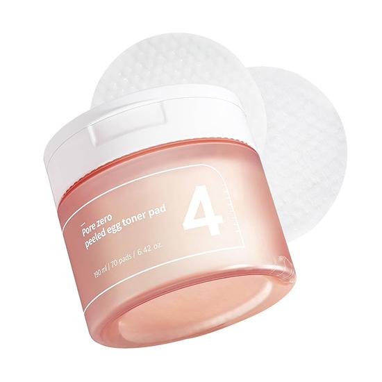 

Numbuzin No.4 Pore Zero Egg Skin Toner Pads (70 Pads / 180ml)
