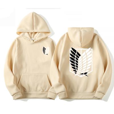 Attack on Titan Meeste kapuuts Anime Hoodies Mehed Naiste Tänavarõivad Pullover Harajuku Shingeki no Kyojin Hoodies Pusad Rõivad
