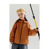 Kids Waterproof Hooded Long Sleeve Outdoor Jacket For Boys