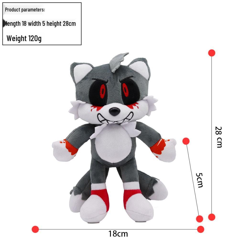 Super Sonic Tails Latająca Myszka Pluszowa Zabawka 2025