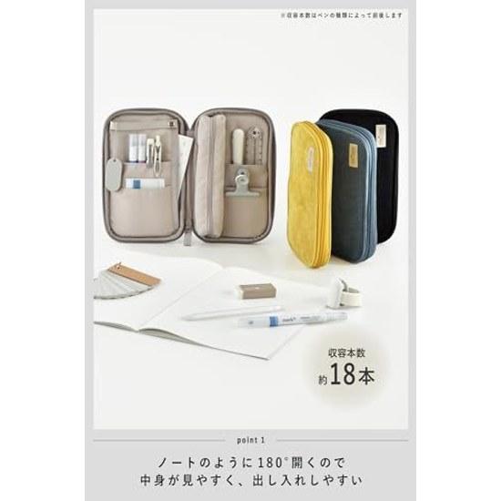 Kokuyo Pencil Case Pouch Pen Bread Blue F-VBF300B