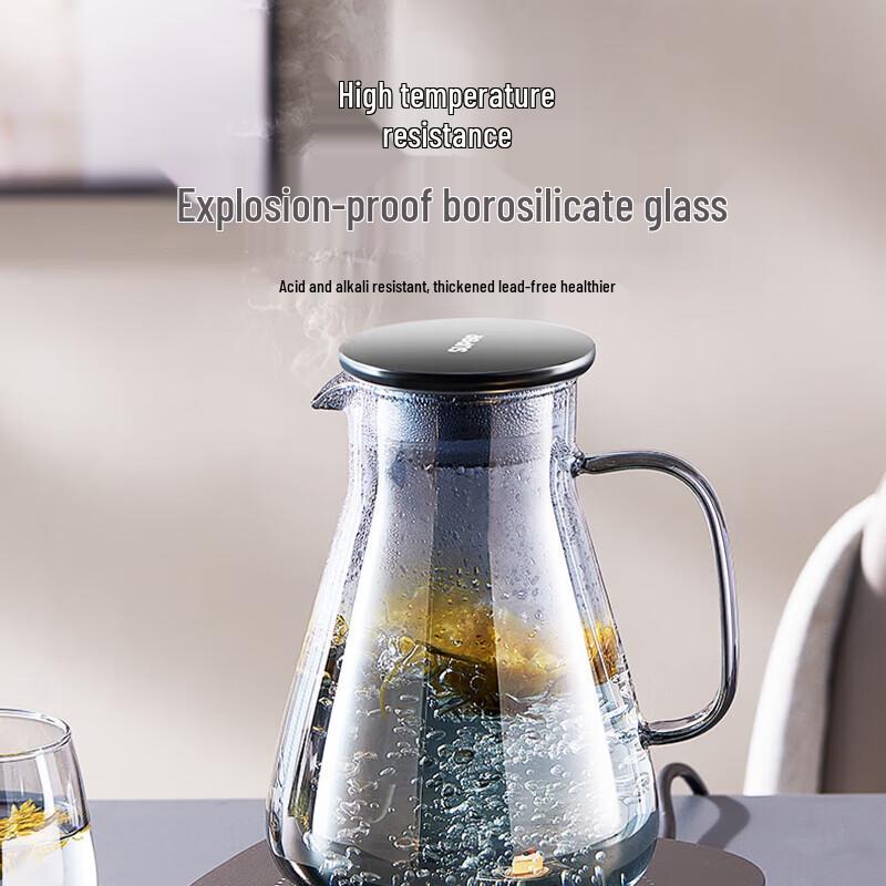 SUPOR 1.7L High Borosilicate Glass Cold Water Jug