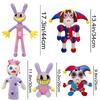 25-45cm The Amazing Pomni Gangle Ragatha Plush Cotton Doll Soft Plushie Keyring Circus Cartoon Toy for Girls Kids Gift