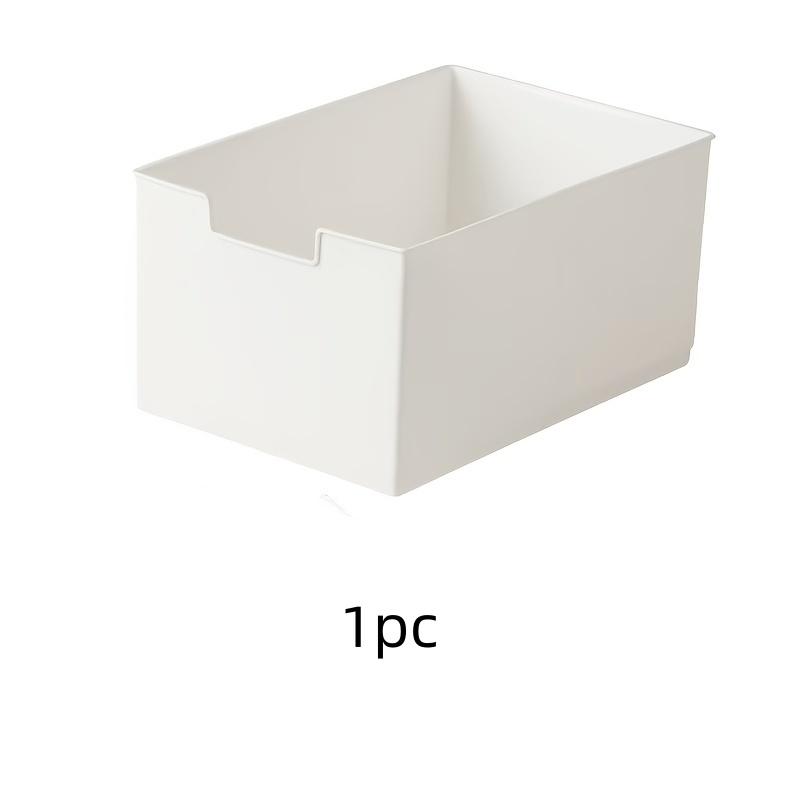 1Pc/Cabinet Storage Box Drawer-Type Hole-Free Organizer Box Kitchen Storage Rack Compartmentalized Storage Box