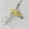 Jellyfish Phone Charm Keychain Pendant Phone Strap Acrylic Texture Phone Chain Suitable for Fashion Enthusiasts Present