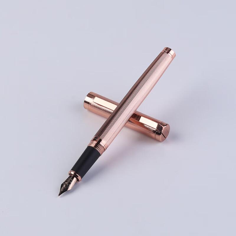Leng Feng Hua Shi Lai Brushed Metal Fountain Pen