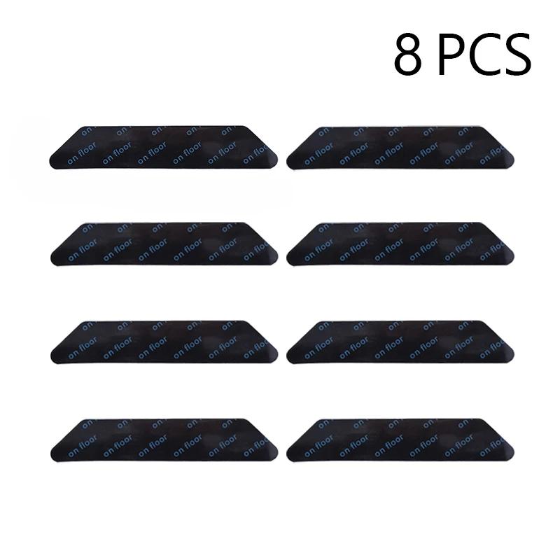 

4/8 шт. противоскользящая наклейка для ковров многоразовая моющаяся противоскользящая накладка на коврик против закручивания накладки на пол угловой зажим для коврового покрытия фиксированная лента для захватов 13X2.5cm