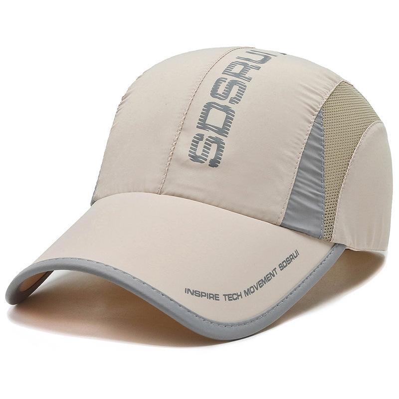 Καπέλο ανδρικό καλοκαιρινό λεπτό γρήγορης ξήρανσης αντηλιακό σκίαστρο καπέλο του μπέιζμπολ καλοκαιρινό casual εξωτερικού χώρου ψάρεμα αναπνεύσιμο αντηλιακό καπέλο