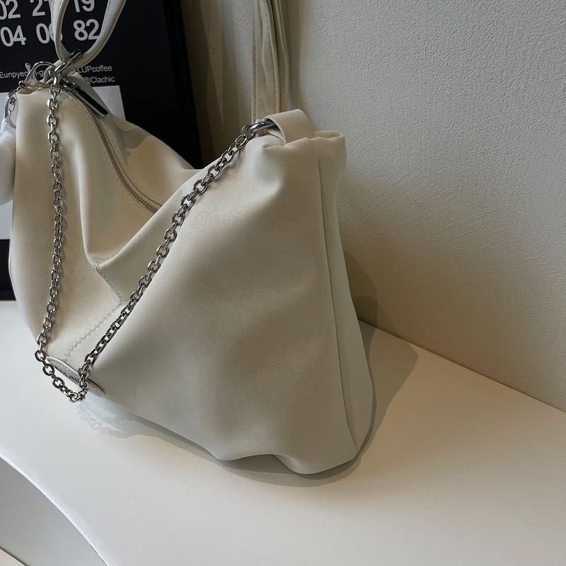 Large Capacity Shoulder Bag Women's Shoulder Crossbody Bag Student Commuter Underarm Bag