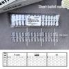 Traceless Ultra-Thin Frosted Square Nail Tips - New Chinese Style