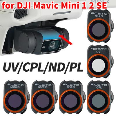 1/4/6pcs Camera Lens Filter Drone Optical Lens Protector Filters Set for DJI Mavic Mini 1 2 SE UV/CPL/ND/PL Set Drone Accessorie