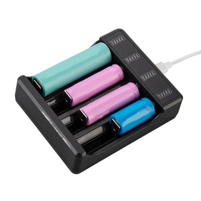 1/2/3/4 Schacht Batterieladegerät Mit LED-Anzeige Für 18650 Akku Ladebox Schnelles USB-C Netzteil 3,7V/4,2V