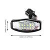 2pcs Car Led License Number Plate Lights Lamp 6000K White Accessories For Honda Accord Civic City MR-V Odyssey Acura MDX TSX