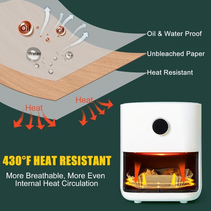 100/200pcs Multi-purpose Non-stick Parchment Lining-perfect for Healthy Cooking, Oven and Air Fryers-ideal for Baking