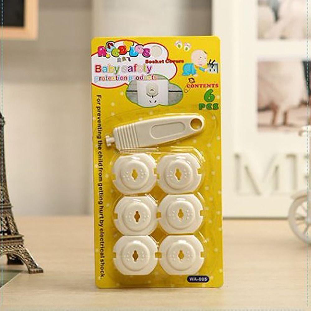 1 Set Safety Lock Socket Protective Cover Child-Friendly Power Supply Cover Electrical Safety