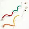 Cat Chew Rope Toy Cotton Rope Kitten Teething Toy with Catnip Interactive