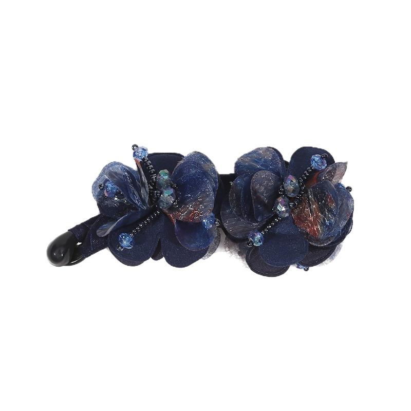 Elegante Rose Braut Haarnadel Haaraccessoires Für Frauen Haarspange Gedrehte Bananenklammer Für Langes Haar Damen Kopfschmuck