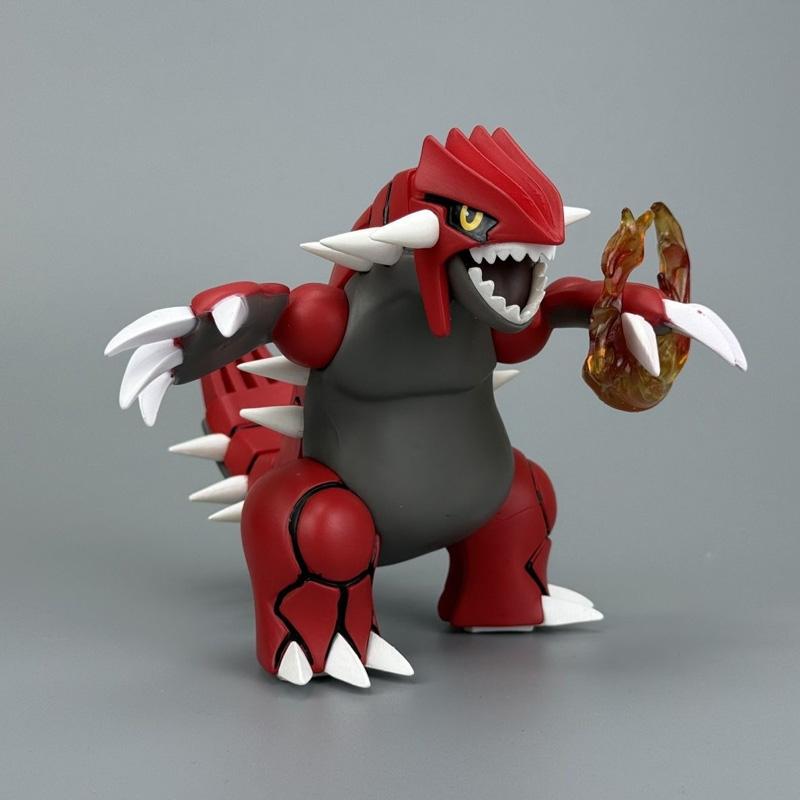New Anime Groudon Action Figures PVC Model Doll Desktop Decoration Statue Ornament Statue Toys Surprise Gifts Collectible