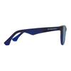 Burberry Logo Temple Design Acetate Irregular Sunglasses Unisex Couple Blue