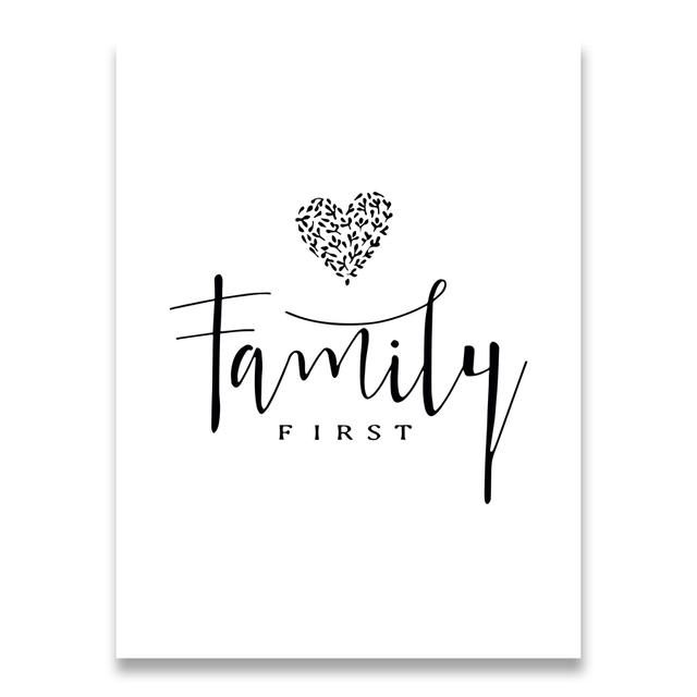 Geometric Line Drawing Picture Home Decoration Nordic Canvas Painting Wall Art Figures Family Love Poster
