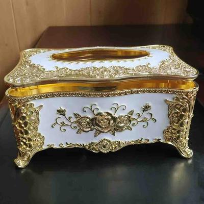European Butterfly Tissue Box For Home Kitchen Living Room Bedroom High-end KTV Bar El Restaurant Napkin Storage Box